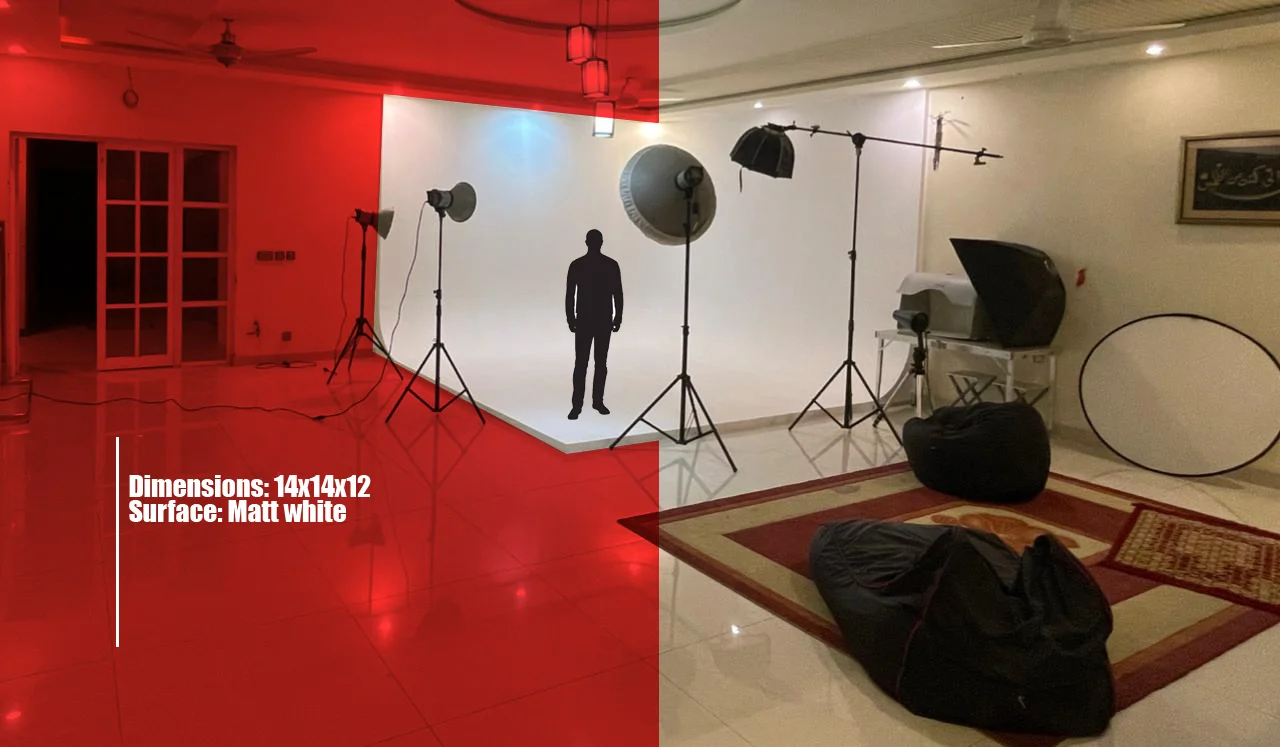 Infinity Studio - Professional Photography Setup