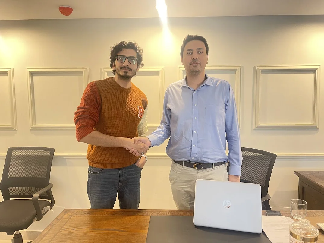 CEO with Wahab Tariq Butt at ARY